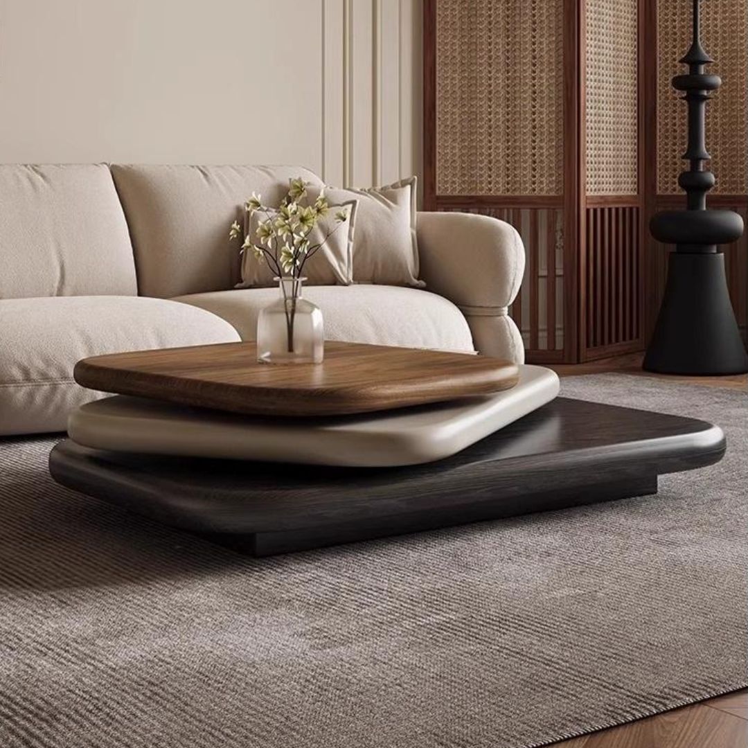 Aspect – Skulpturalt Soffbord i Flera Nivåer