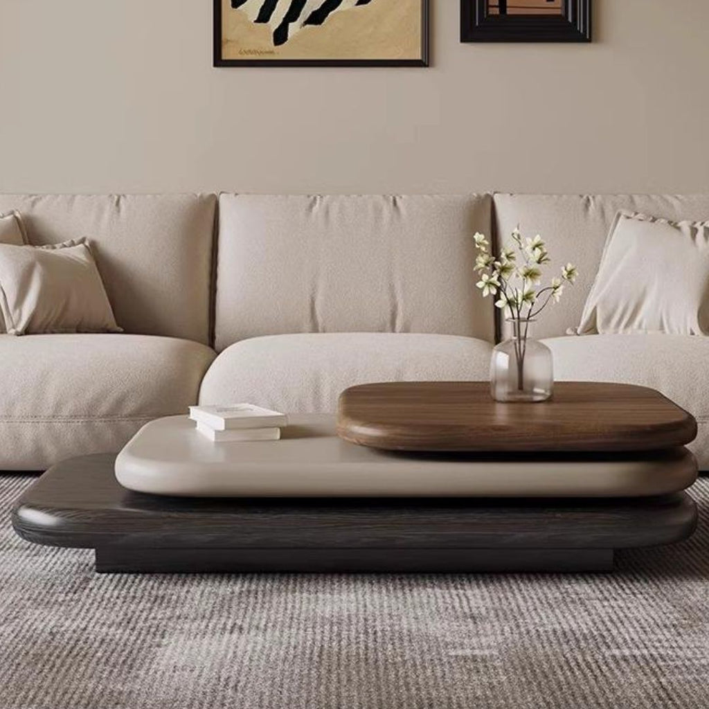 Aspect – Skulpturalt Soffbord i Flera Nivåer